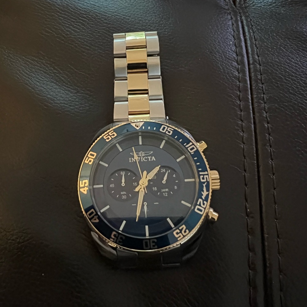 Invicta Pro Diver Men's Watch - 48mm, Steel, Gold (30056)